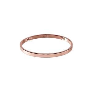 B.Tiff Simplicity Narrow Matte Rose Gold Bangle Bracelet 6-6.5” (Retail $58)